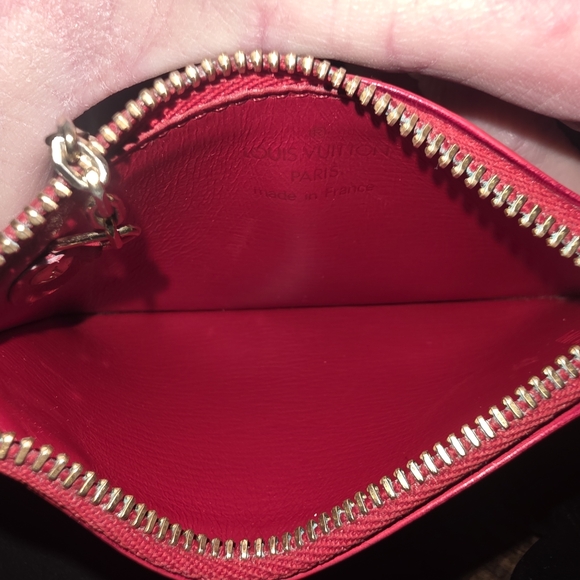 LOUIS VUITTON Pochette Cle Castilian Red Epi - Picture 8 of 8